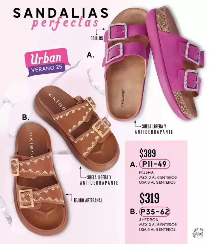Catálogo de Catálogo Cklass Urban Complemento de Verano 2025 México 11 de marzo al 31 de agosto 2025 - Pagina 47