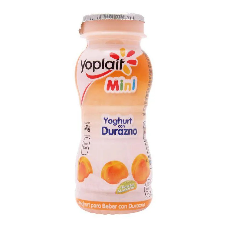 Yoghurt Yoplait Beber Mini Durazno 100G - Yoplait - 1 pieza
