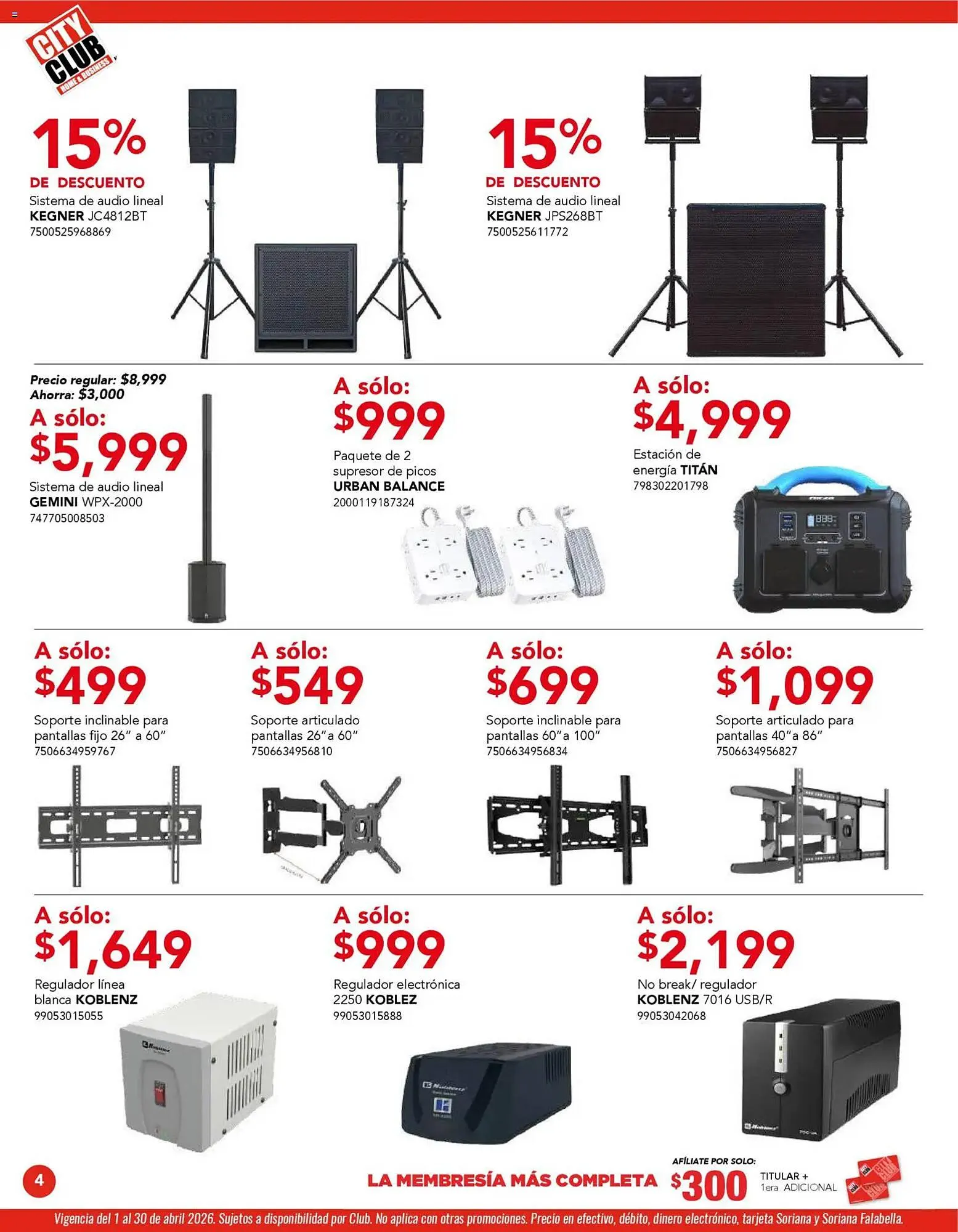 Catálogo de Catálogo City Club 1 de abril al 1 de mayo 2026 - Pagina 4