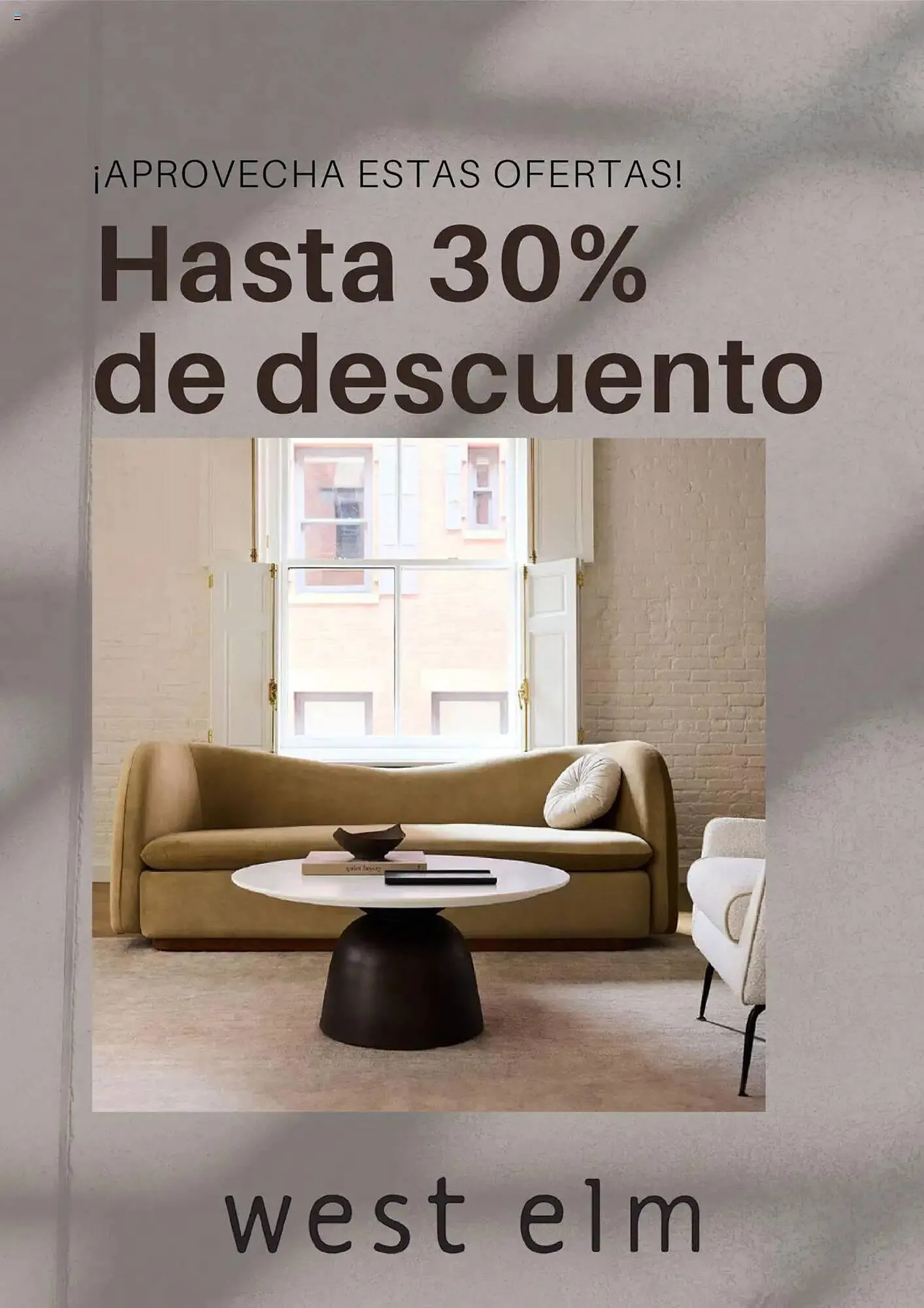 Catálogo de Catálogo West Elm 26 de mayo al 4 de junio 2025 - Pagina 1