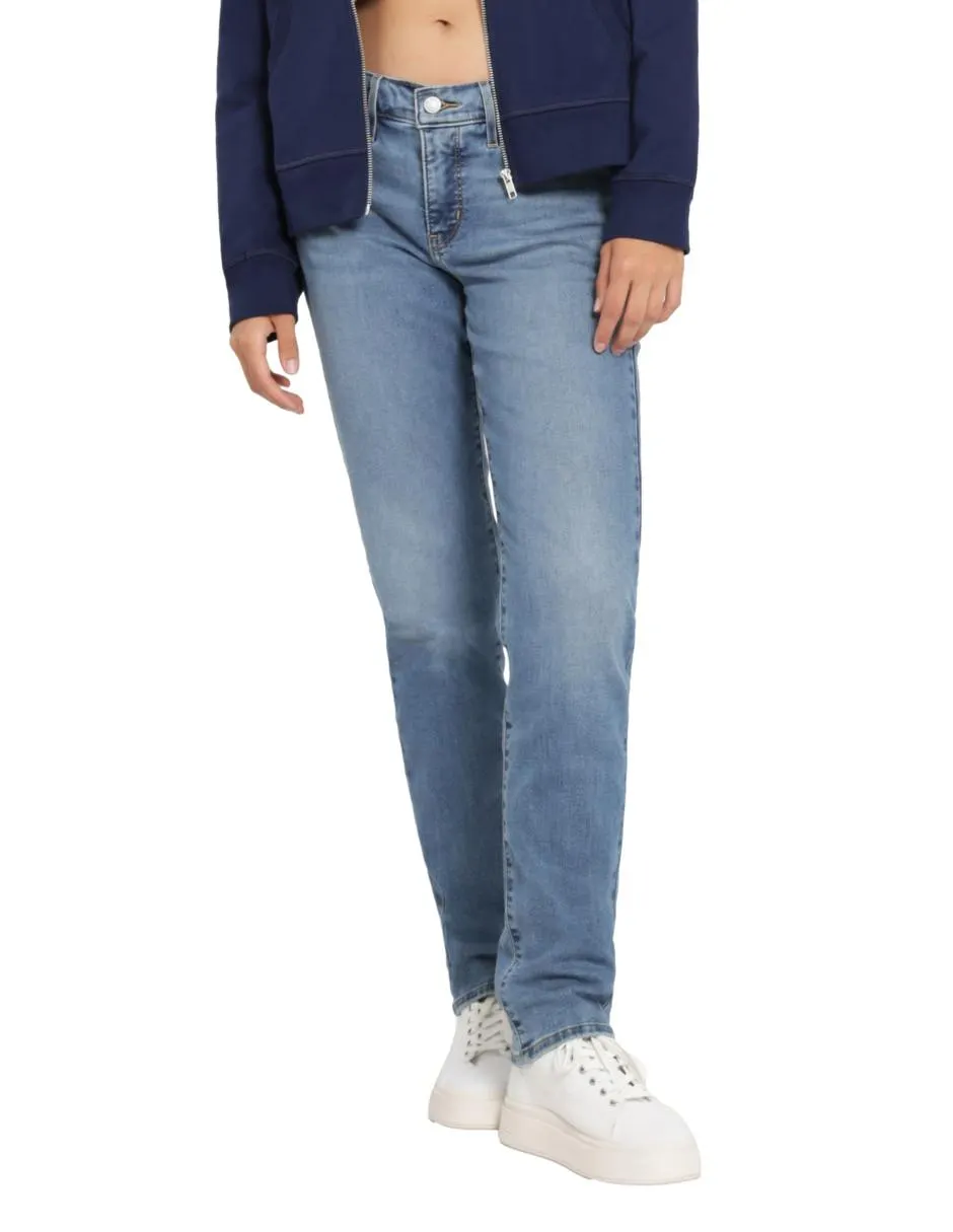 Jeans slim Levi's corte cintura para mujer