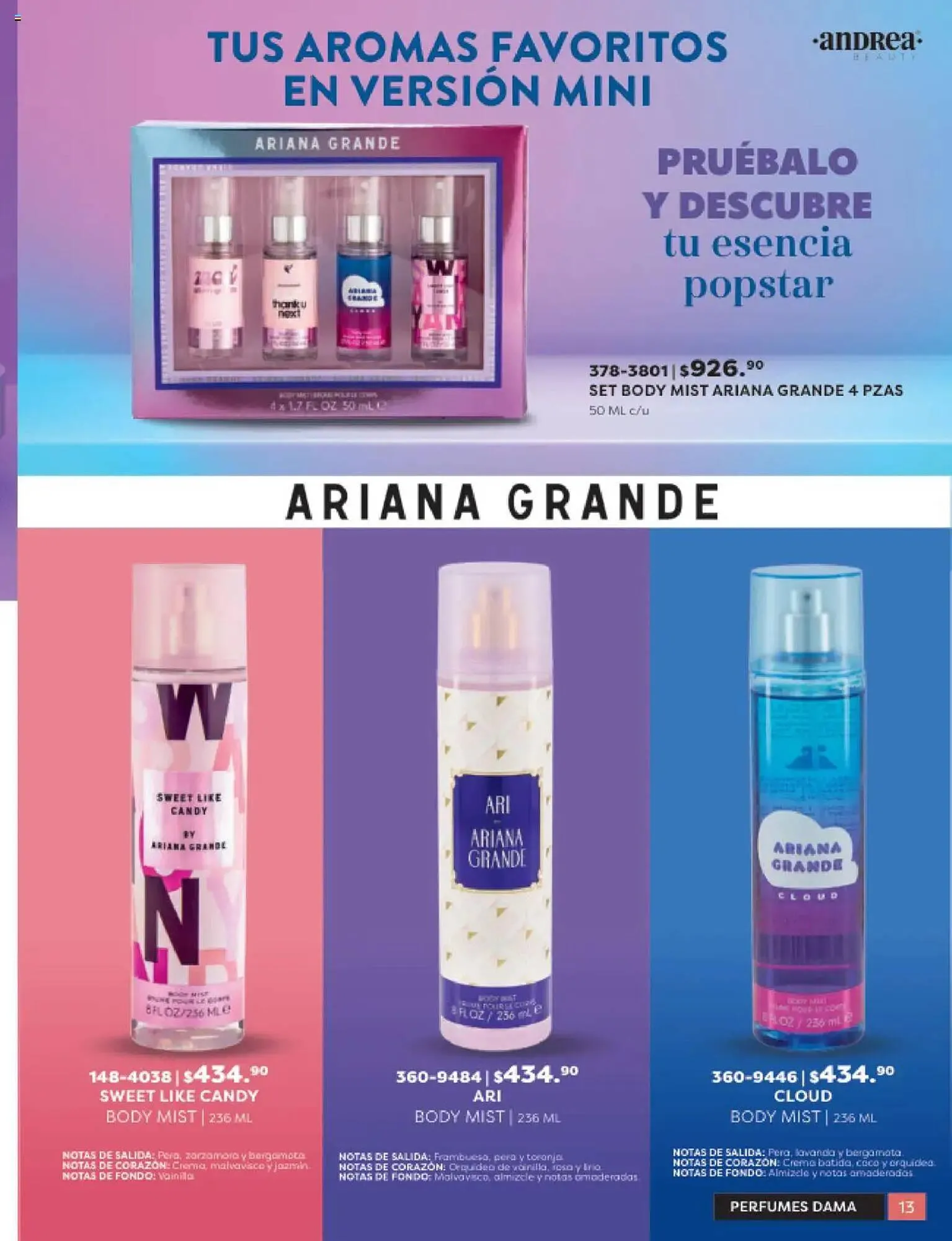 Catálogo de Catálogo Andrea 3 de octubre al 19 de octubre 2025 - Pagina 13