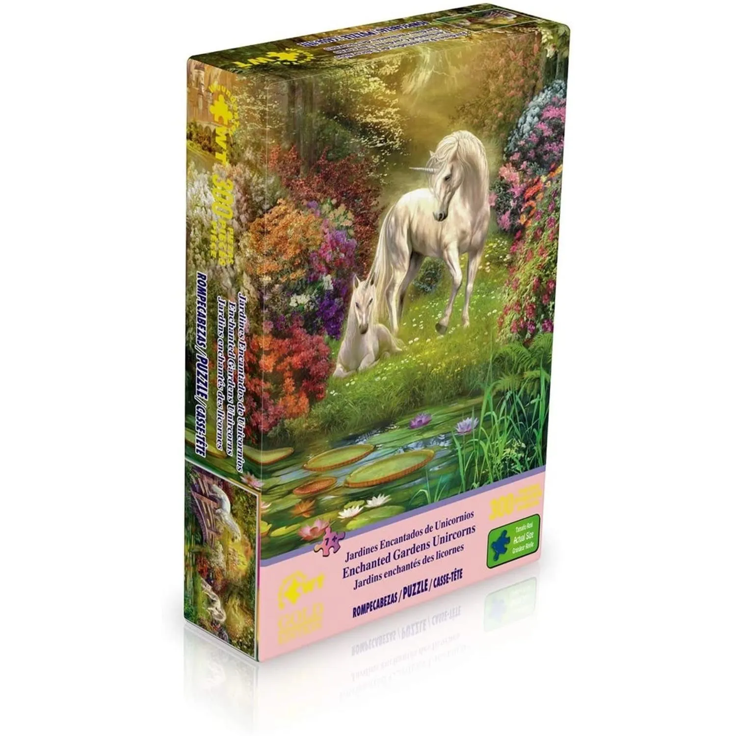 Rompecabezas Jardines Encantados De Los Unicornios 300 Pz