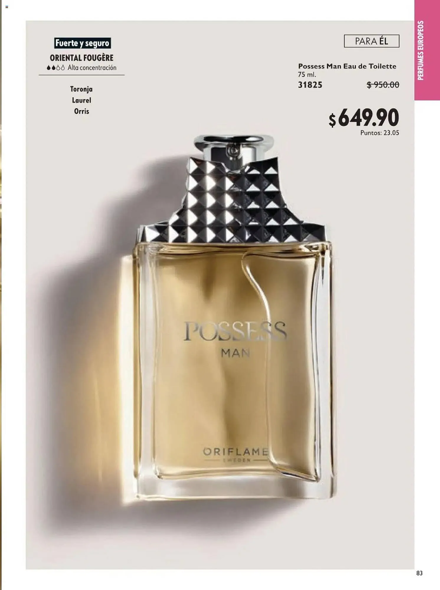 Catálogo de Catálogo Oriflame 9 de mayo al 29 de mayo 2026 - Pagina 83