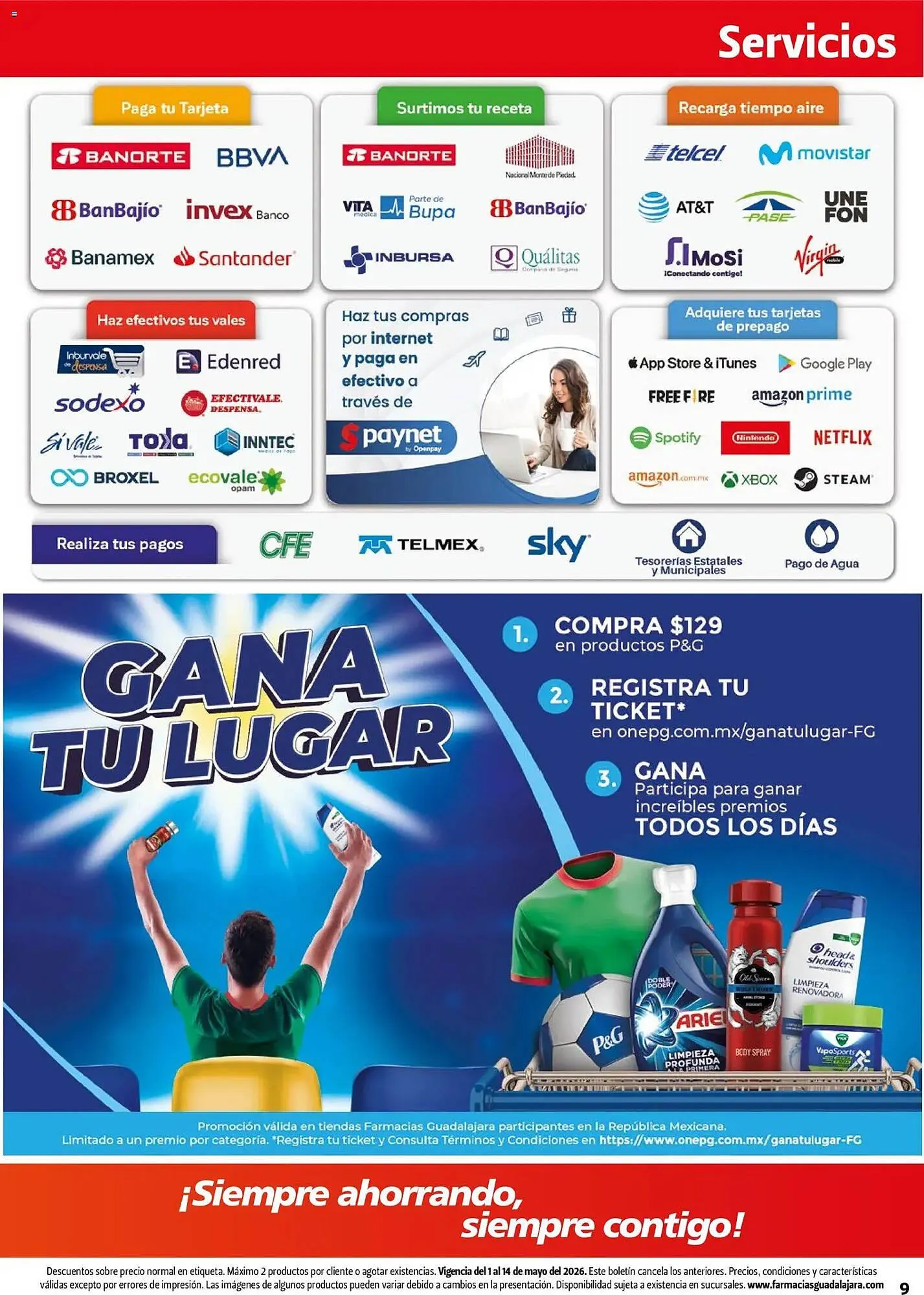 Catálogo de Folleto Farmacias Guadalajara 2 de mayo al 14 de mayo 2026 - Pagina 9