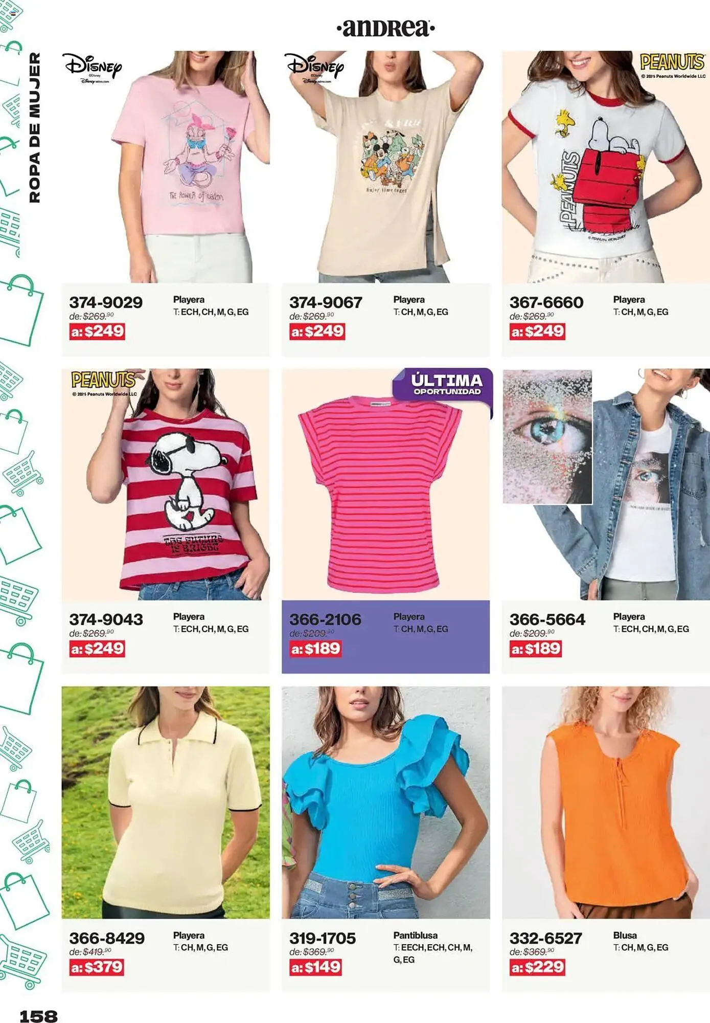Catálogo de Catálogo Andrea 10 de agosto al 2 de noviembre 2025 - Pagina 158