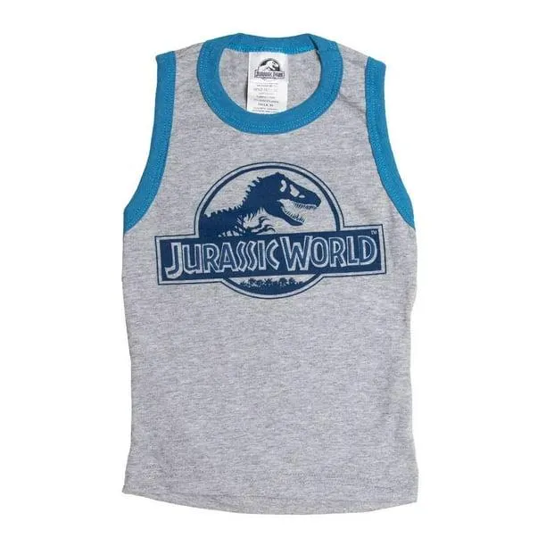 Camiseta Jurassic World Niño 3 Años Jurassic World Gris