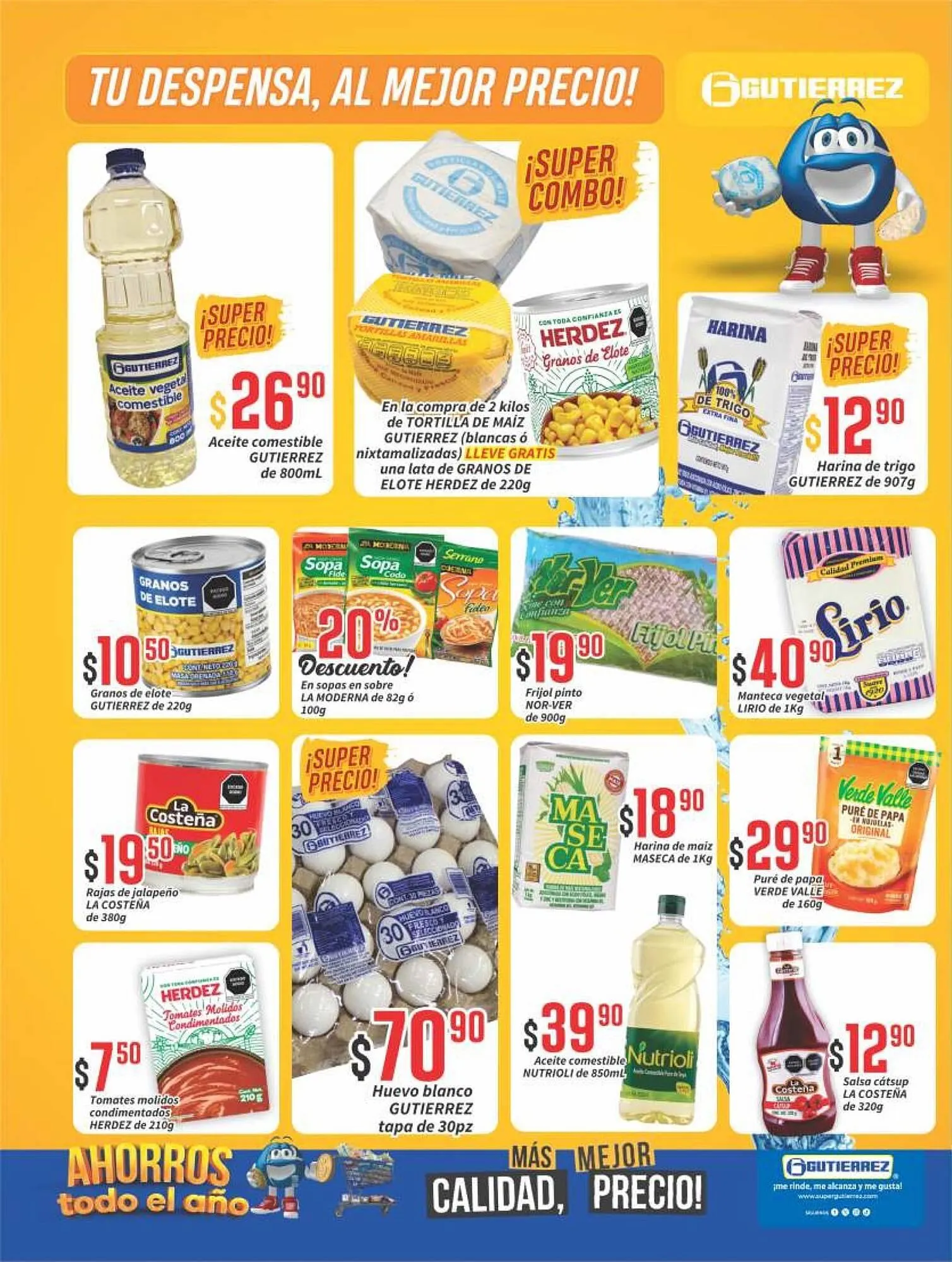 Catálogo de Folleto Super Gutiérrez 27 de marzo al 2 de abril 2026 - Pagina 5