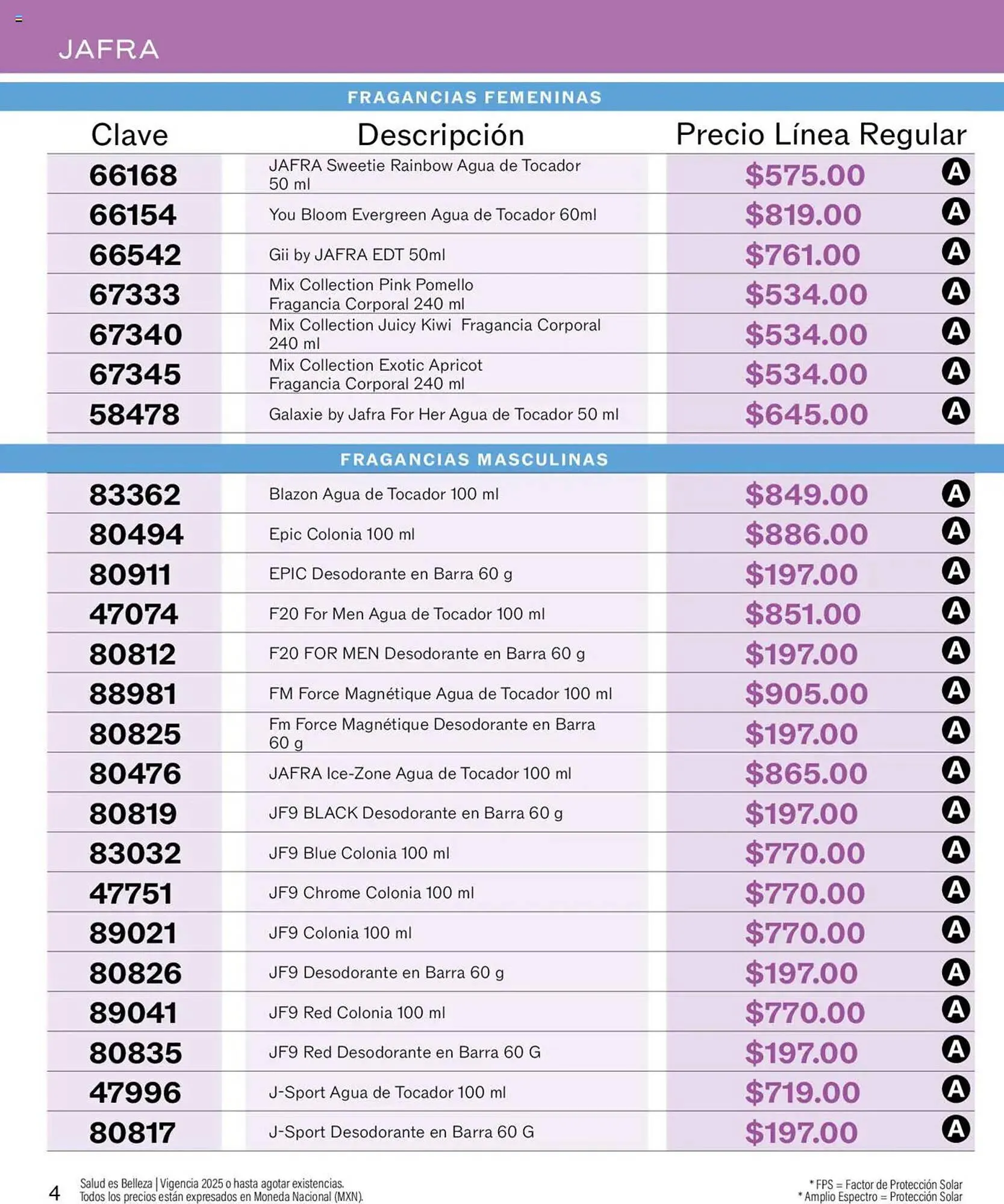 Catálogo de Catálogo Jafra 1 de febrero al 28 de febrero 2025 - Pagina 4