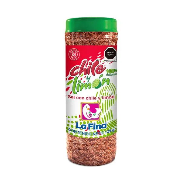la Fina Chile en Polvo Chile Y Limon 125 g