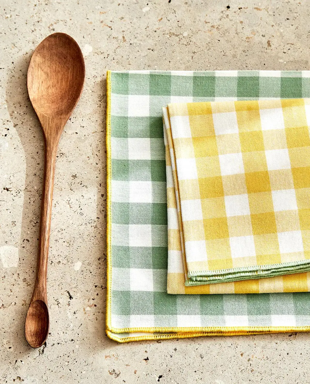 PAÑO ALGODÓN ESTAMPADO CUADROS (PACK DE 2)