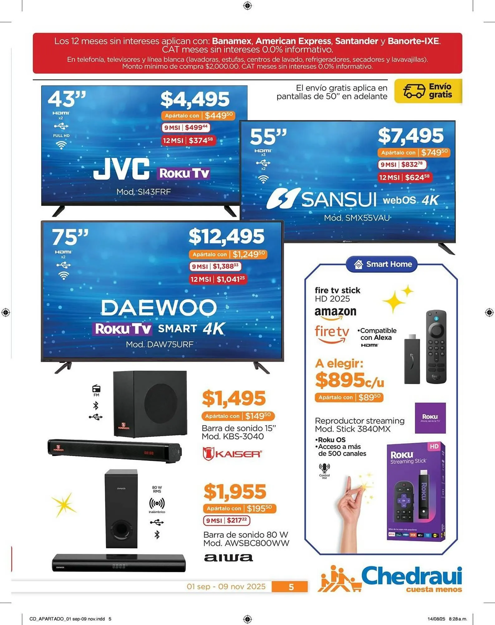 Catálogo de Folleto Chedraui 5 de noviembre al 9 de noviembre 2025 - Pagina 5