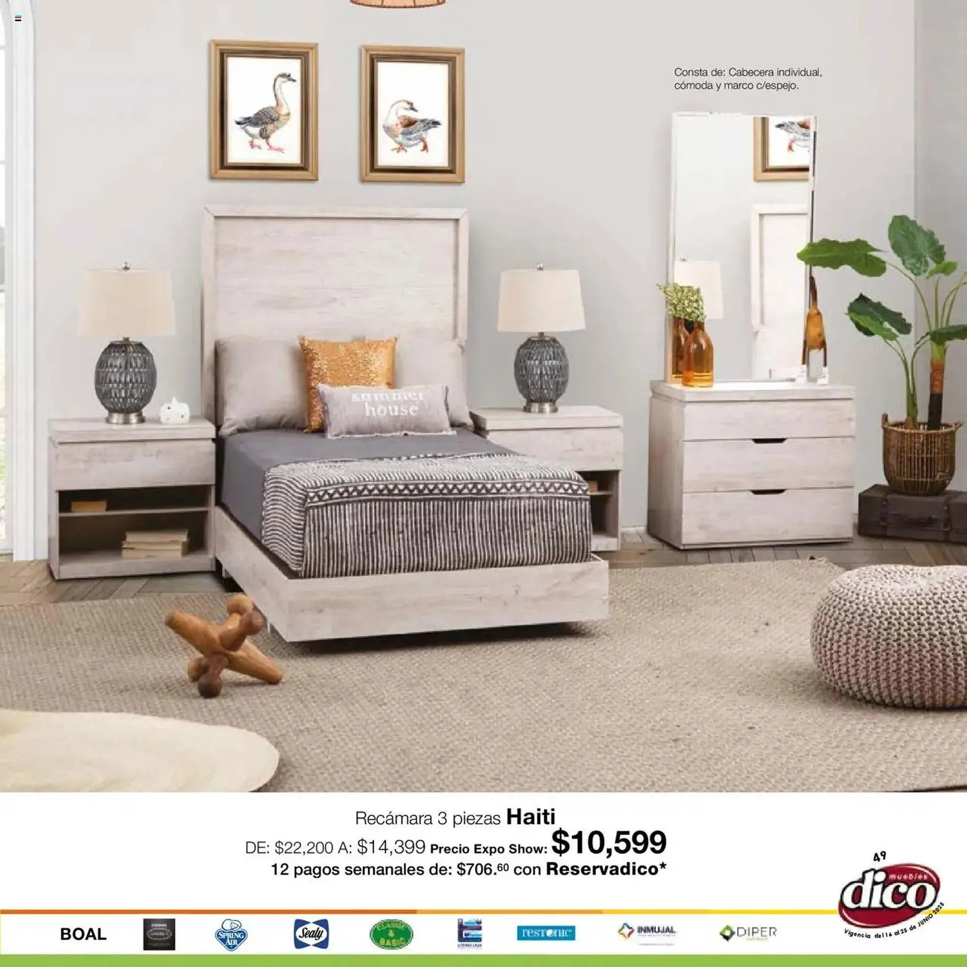 Catálogo de Catálogo Muebles Dico 12 de junio al 25 de junio 2025 - Pagina 47