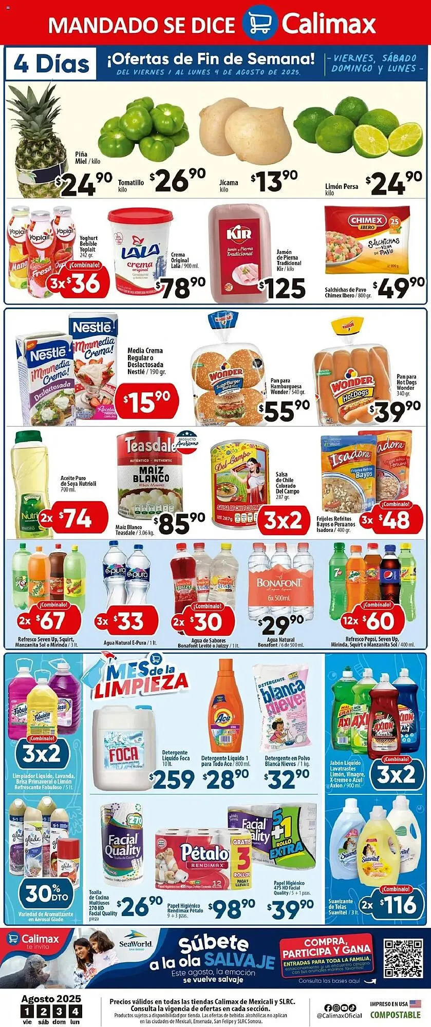 Catálogo de Catálogo Calimax 1 de agosto al 5 de agosto 2025 - Pagina 6
