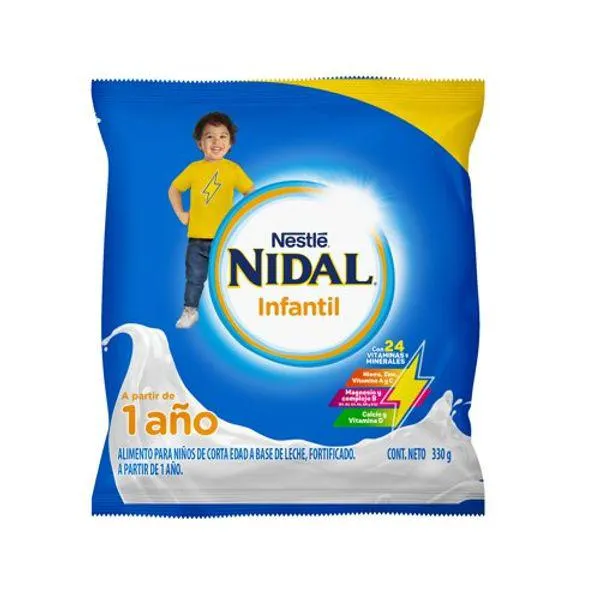 Leche Nidal 1+ bolsa de 330 g