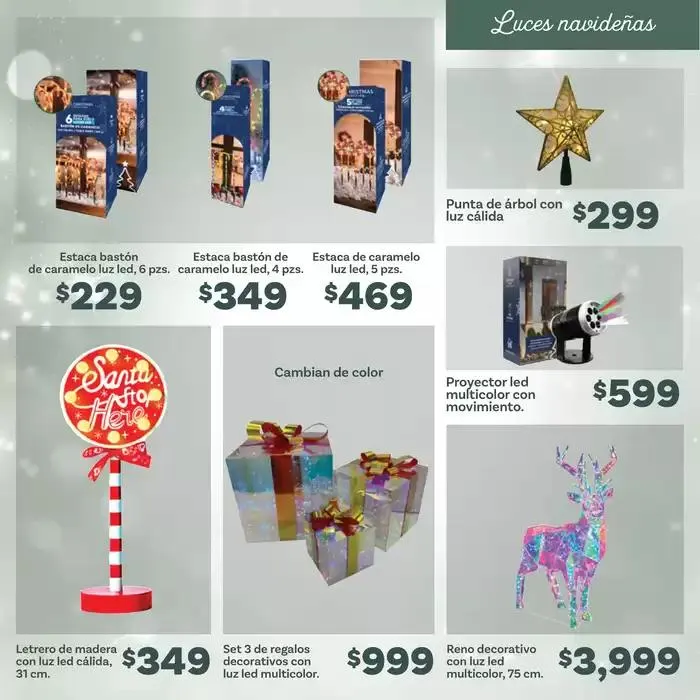Catálogo de Especial Decoración Navideña Híper 2 de octubre al 12 de noviembre 2024 - Pagina 35