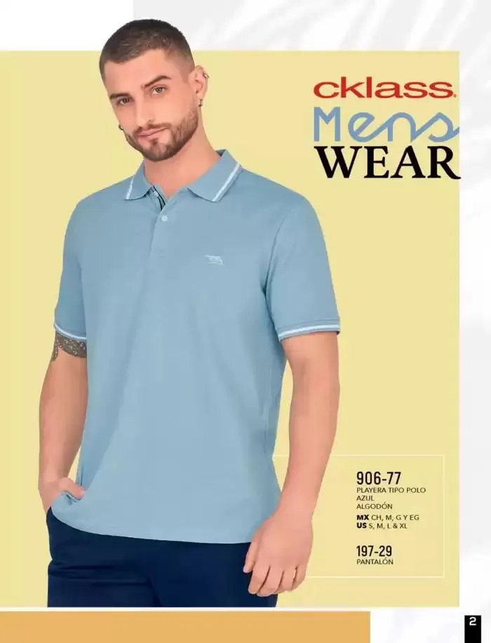 Catálogo de Catálogo Cklass Ropa Caballero Primavera Verano 2025 8 de enero al 30 de junio 2025 - Pagina 23