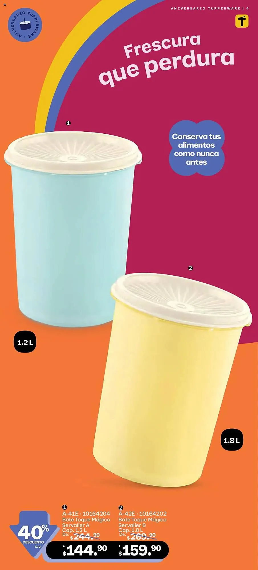 Catálogo de Catálogo Tupperware 21 de abril al 18 de mayo 2025 - Pagina 4