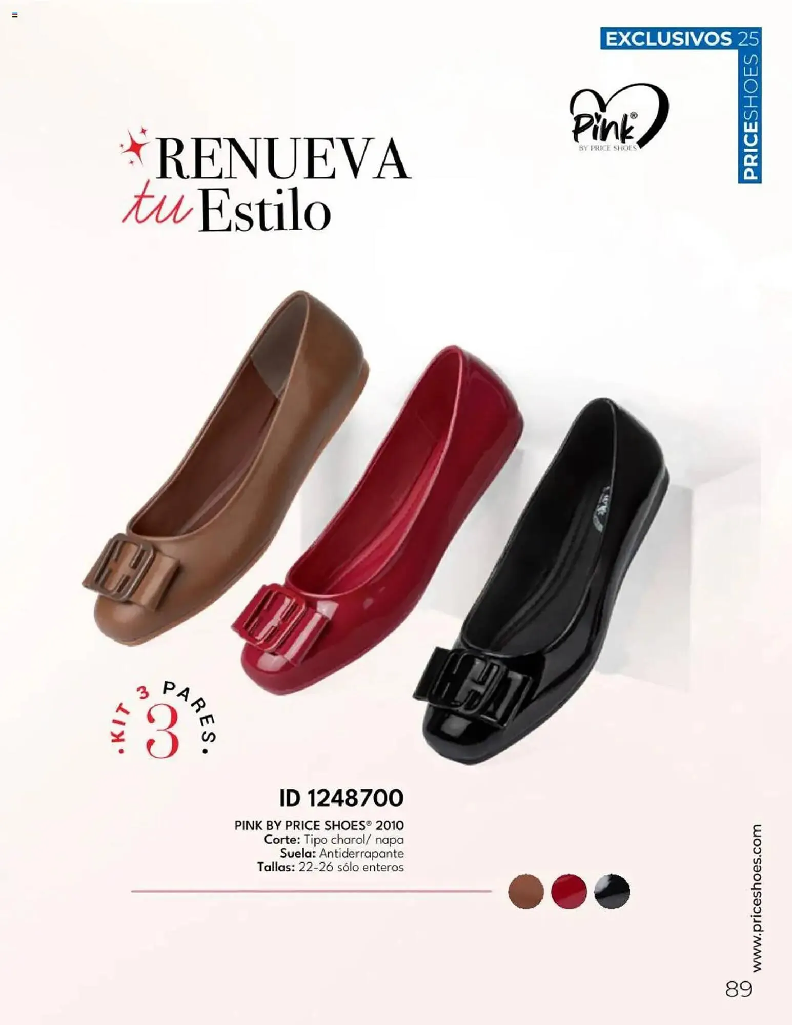 Catálogo de Catálogo Price Shoes 26 de junio al 1 de enero 2026 - Pagina 89