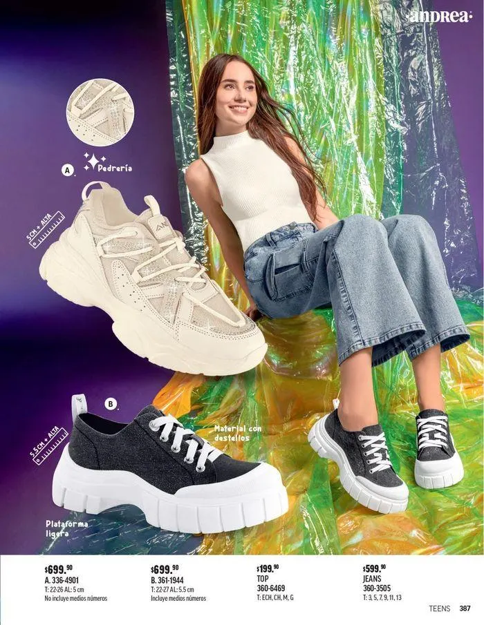 Catálogo de ANDREA - ANDREA TEENS 26 de agosto al 25 de enero 2025 - Pagina 18