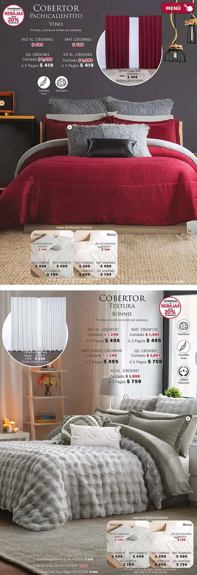 Catálogo de Catálogo Colchas Concord 1 de febrero al 2 de mayo 2026 - Pagina 134