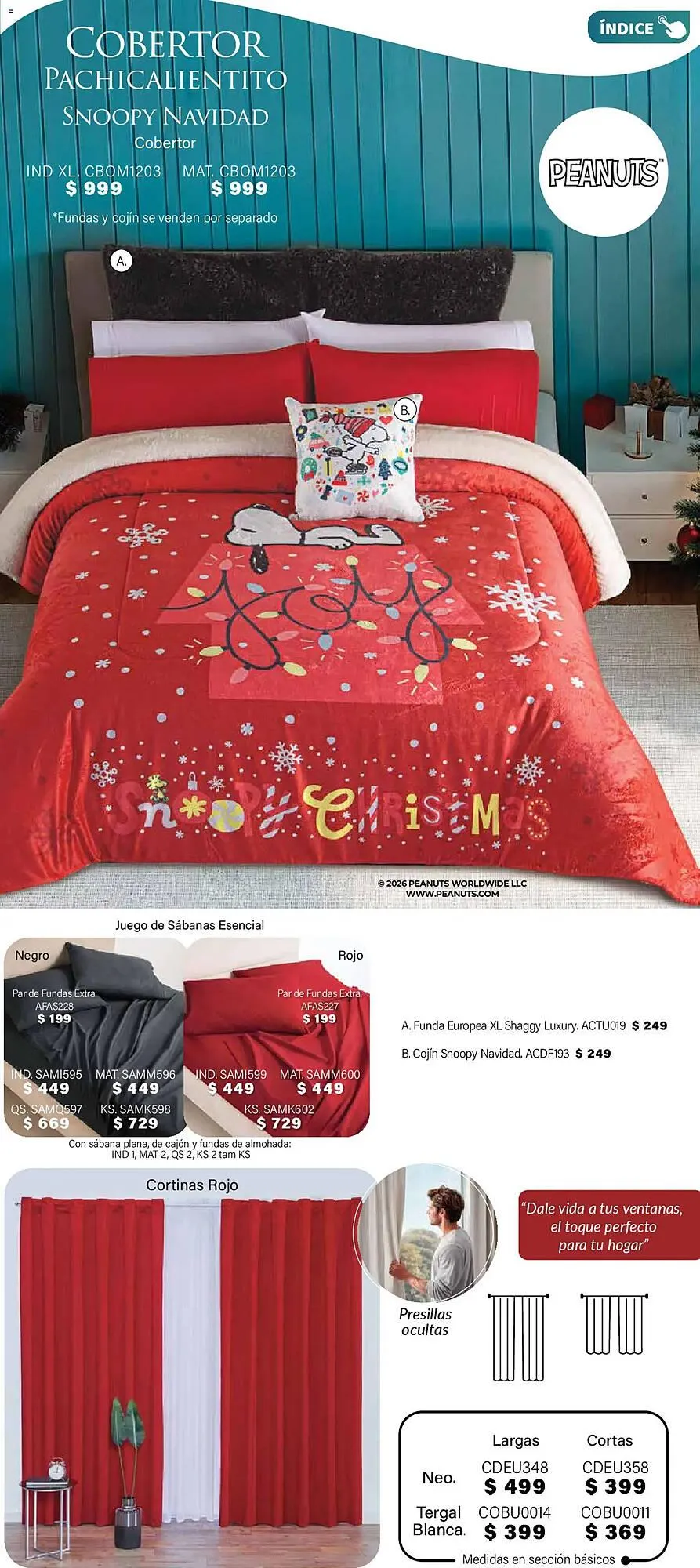 Catálogo de Catálogo Colchas Concord 1 de noviembre al 1 de febrero 2026 - Pagina 166