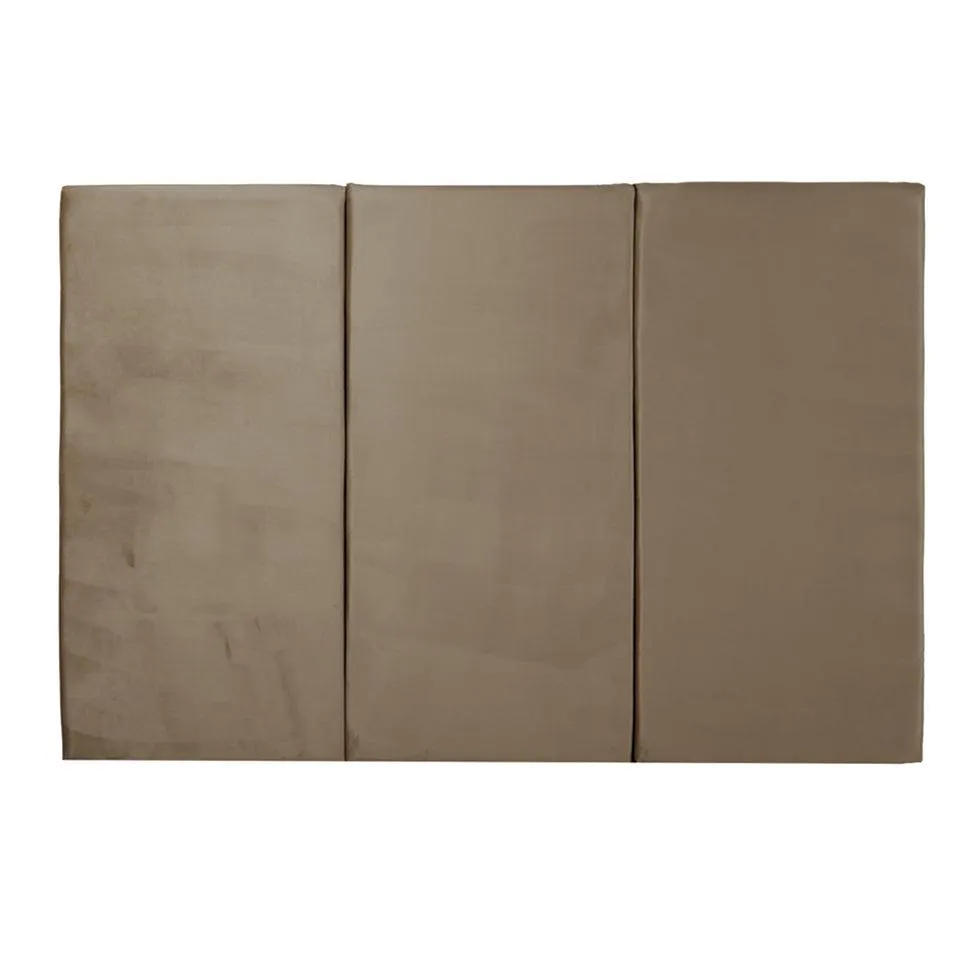 Juego de 3 paneles para cabecera modular matrimonial / queen size Lunaria - Cocoa