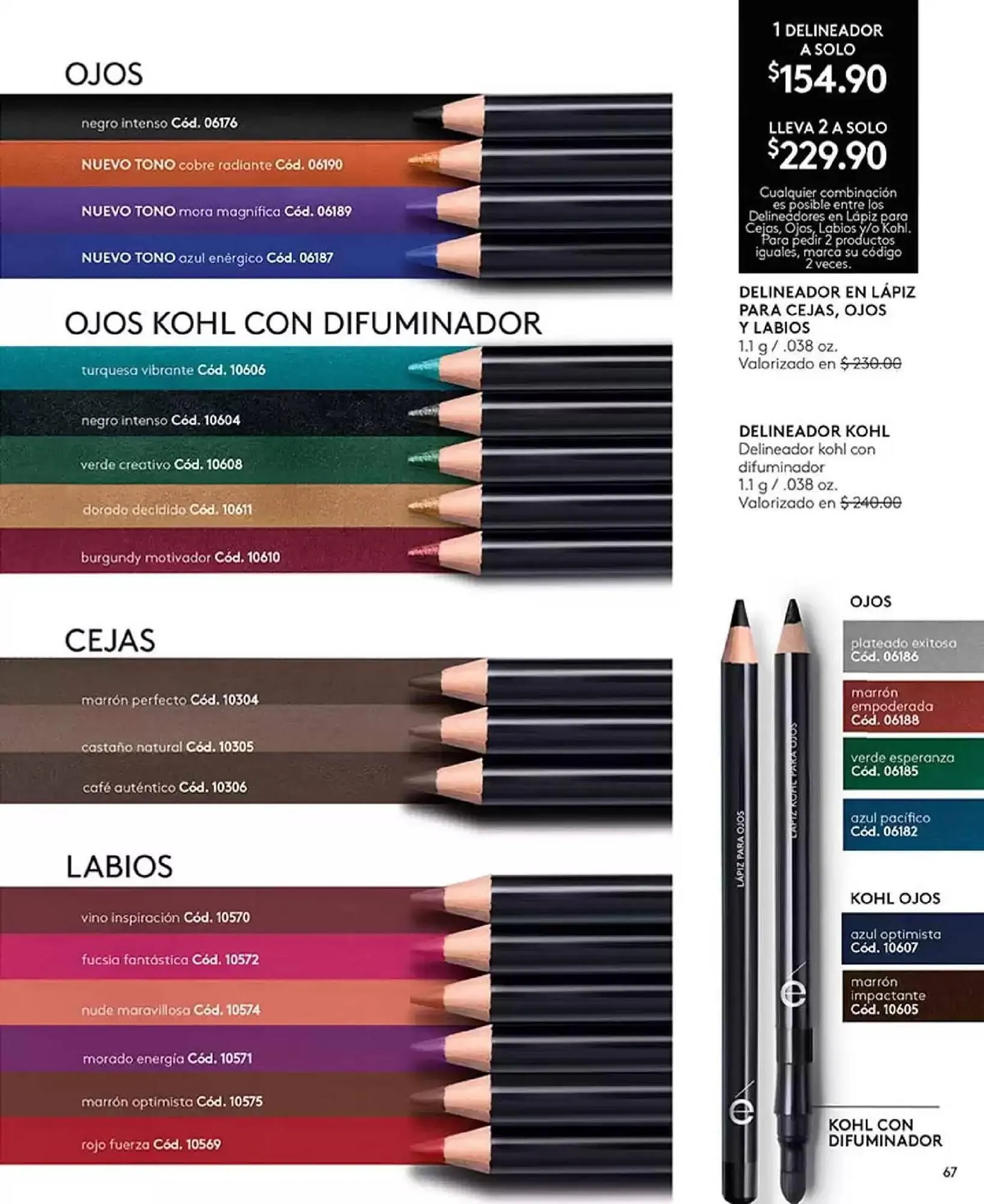 Catálogo de Catálogo Ésika 25 de marzo al 7 de julio 2025 - Pagina 67