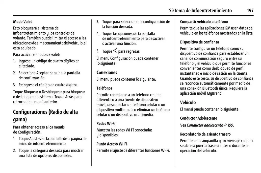 Catálogo de Cheyenne 2025 Manual del propietario 22 de enero al 31 de diciembre 2025 - Pagina 198