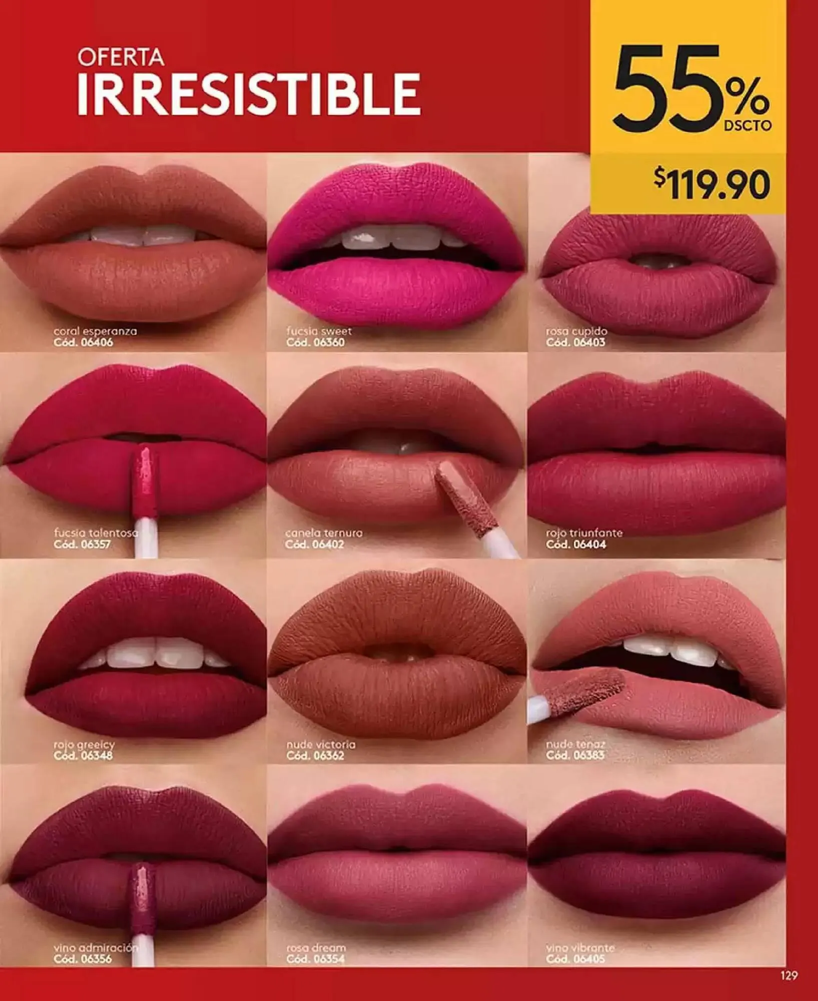 Catálogo de Catálogo Ésika 3 de marzo al 6 de junio 2025 - Pagina 129