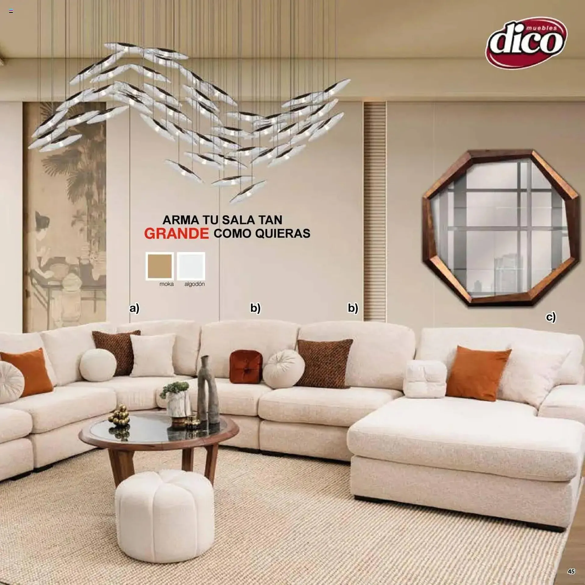 Catálogo de Catálogo Muebles Dico 1 de agosto al 1 de septiembre 2025 - Pagina 45