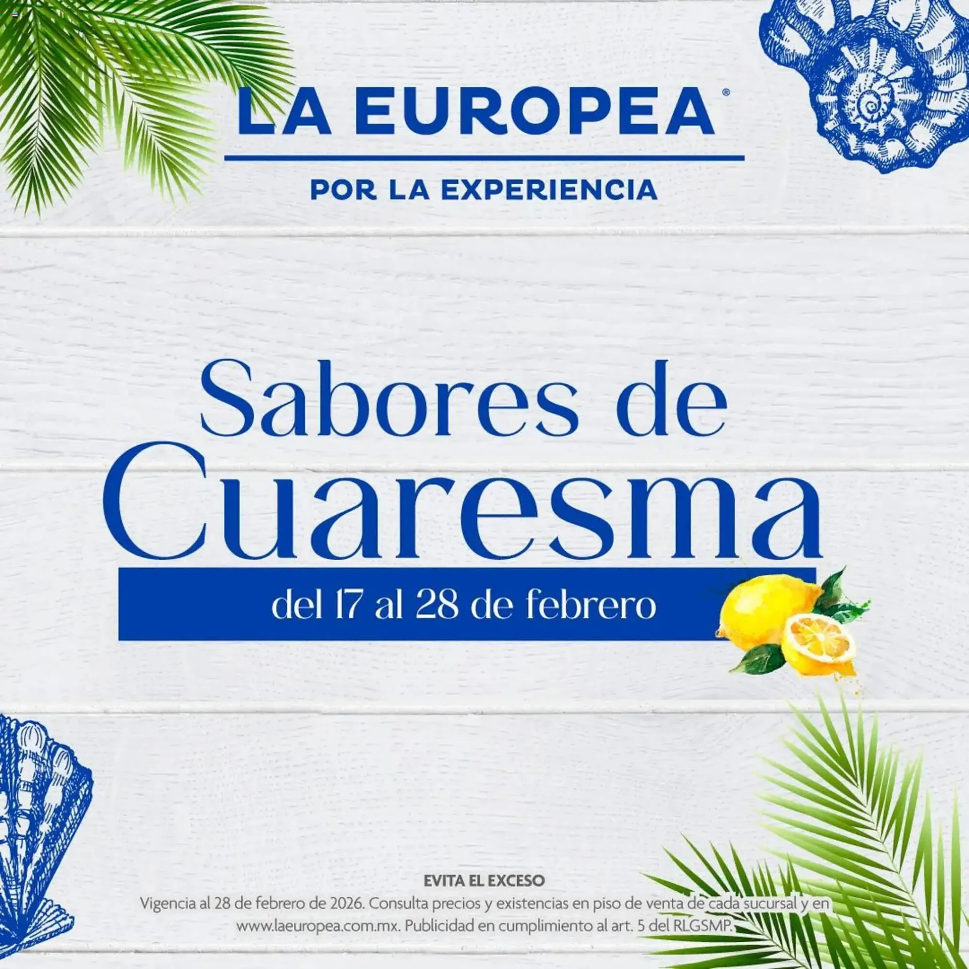 Catálogo La Europea - 1