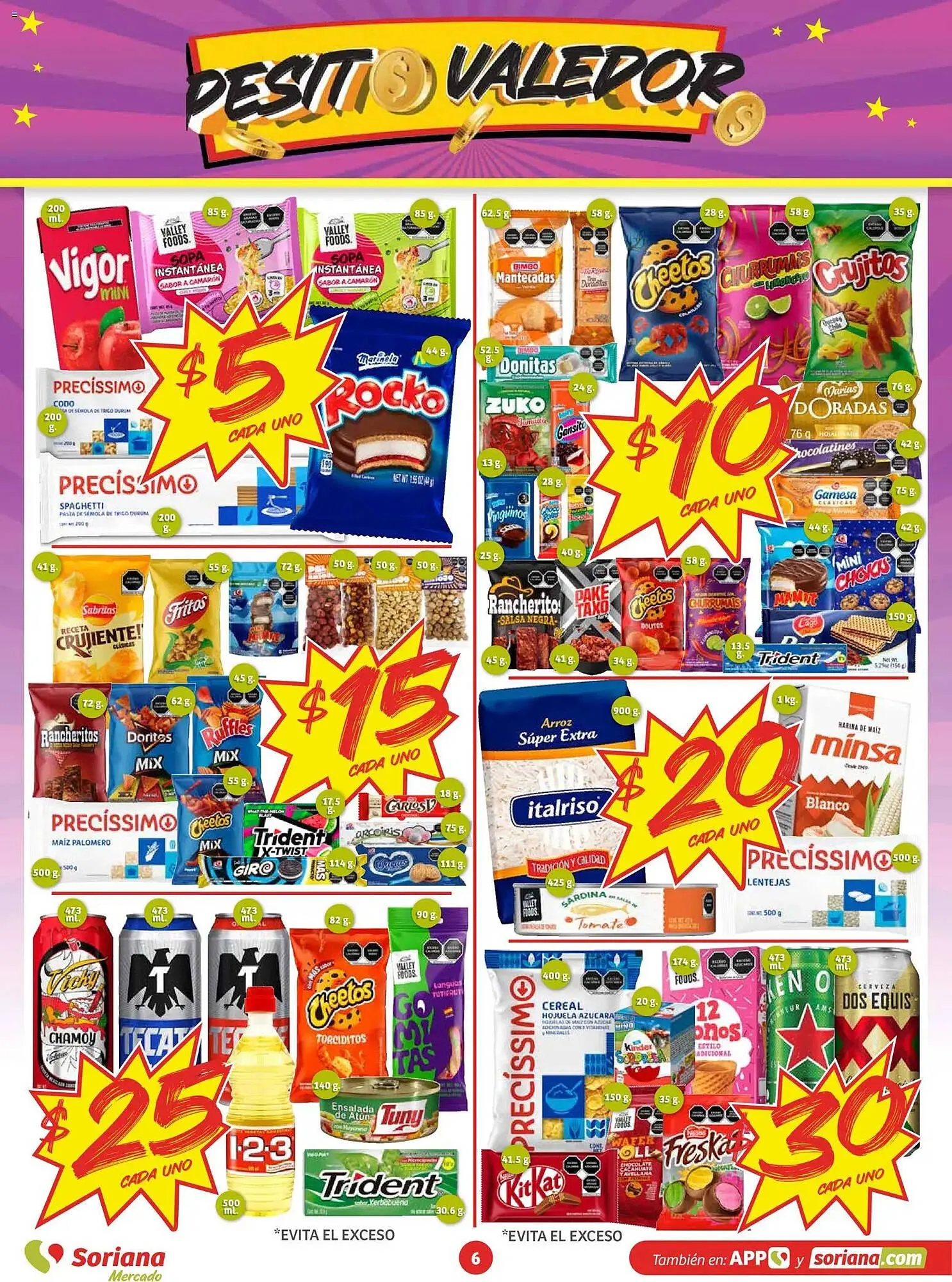 Catálogo de Folleto Soriana Mercado 30 de abril al 7 de mayo 2026 - Pagina 6
