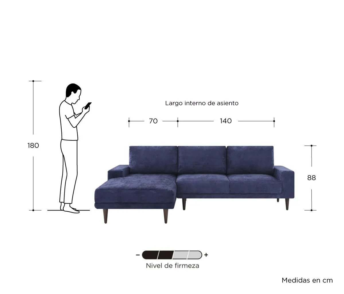 Sala esquinera Izquierda Sevilla - Azul