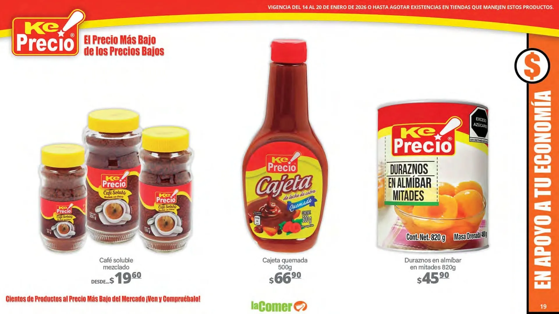 Catálogo de Folleto La Comer 14 de enero al 20 de enero 2026 - Pagina 19