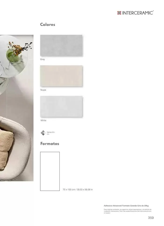 Catálogo de Colección de Pisos y Azulejos 7 de febrero al 7 de febrero 2026 - Pagina 359