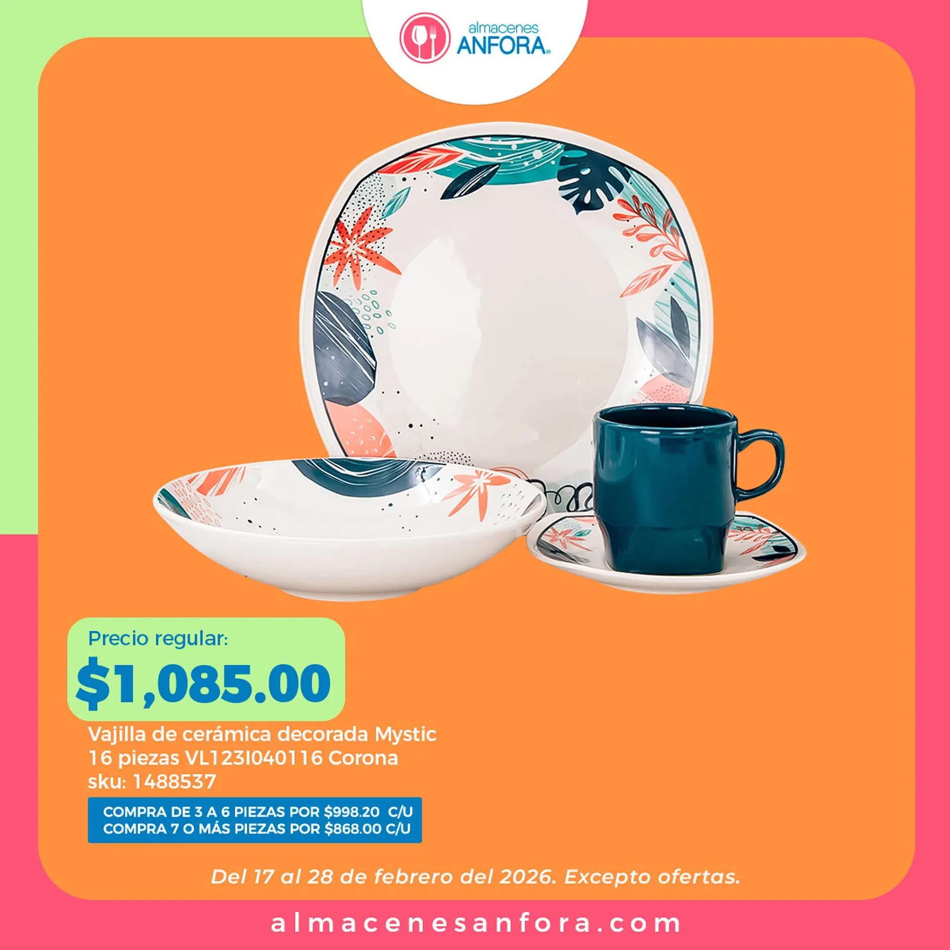 Catálogo de Catálogo Almacenes Anfora 25 de febrero al 28 de febrero 2026 - Pagina 4