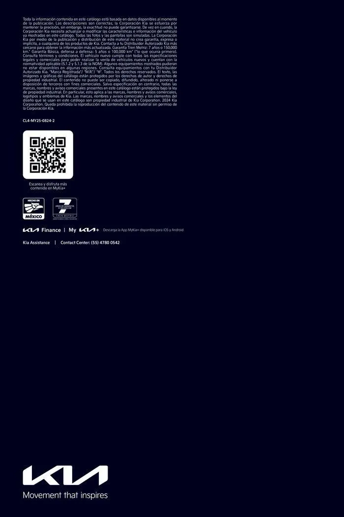 Catálogo de K4 Sedán 2025  2 de septiembre al 31 de diciembre 2025 - Pagina 7