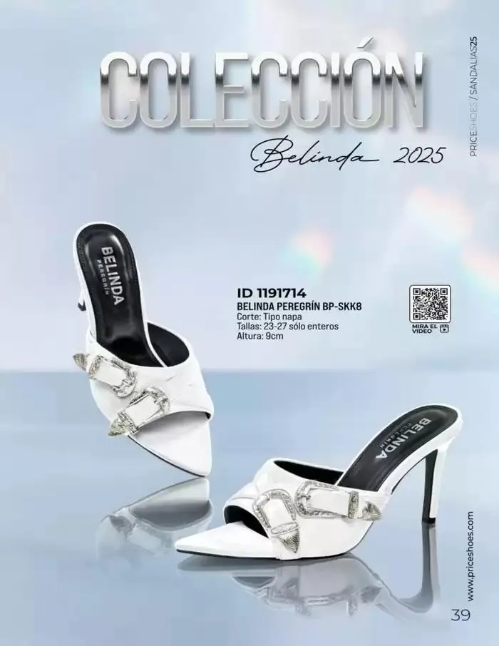 Catálogo de SANDALIAS | FIESTA Y VESTIR | 2025 | 1E 11 de marzo al 31 de agosto 2025 - Pagina 39