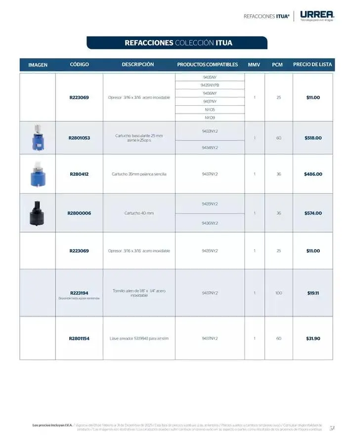 Catálogo de Catálogo Residencial 2025 28 de febrero al 28 de febrero 2026 - Pagina 57