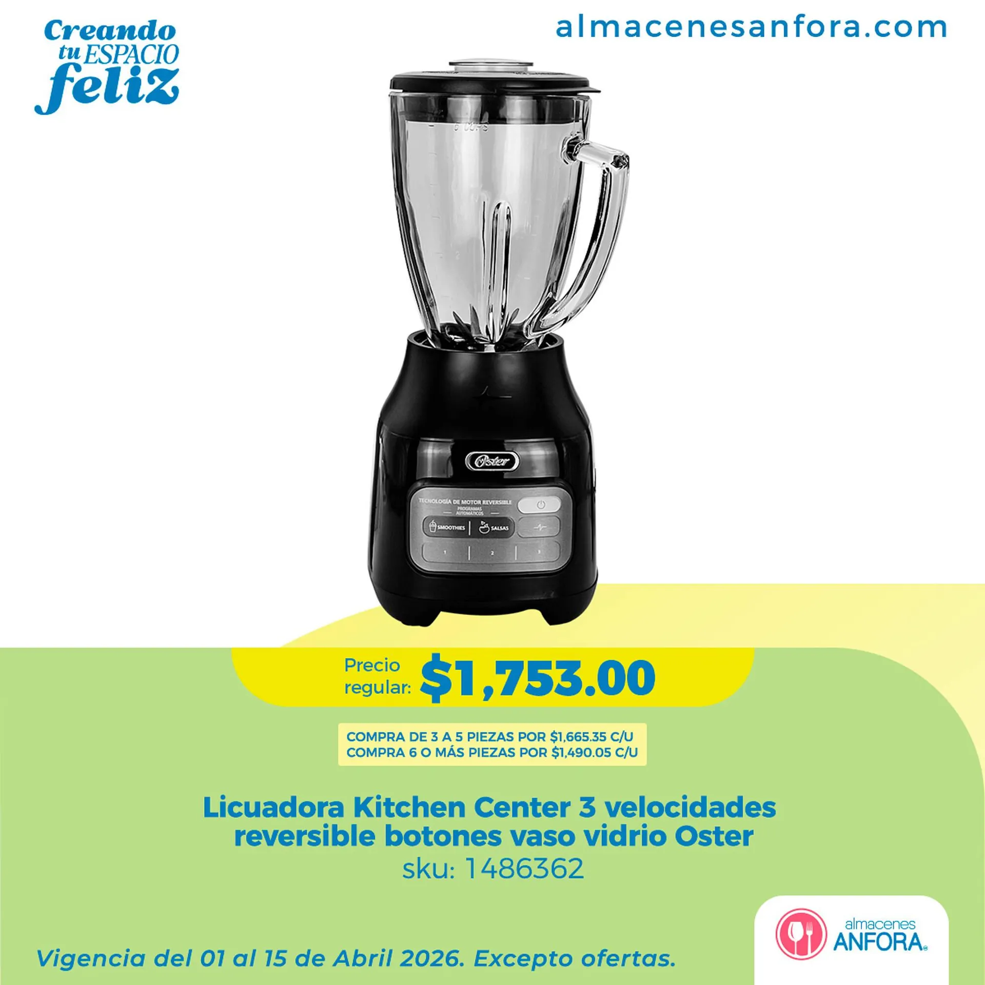 Catálogo de Catálogo Almacenes Anfora 15 de abril al 15 de abril 2026 - Pagina 3