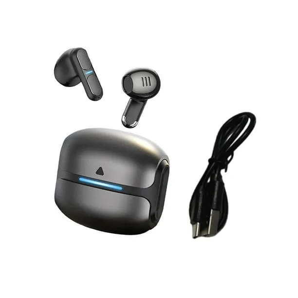 El auricular llama los auriculares deportivos impermeables para el deporte todos los teléfonos inteligentes juegos gris