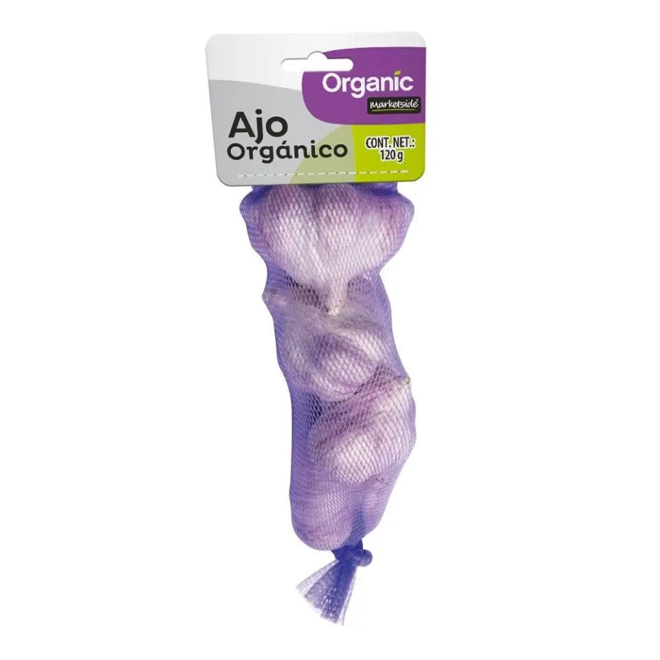 Ajo orgánico Marketside 120 g