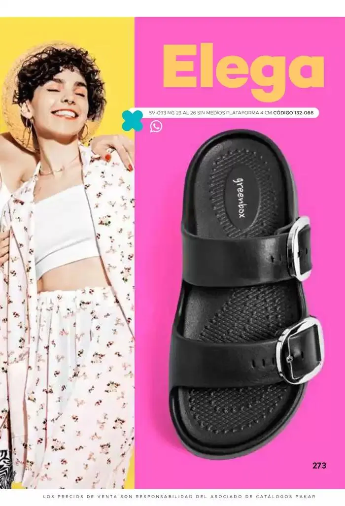 Catálogo de Pakar Sandalia 31 de enero al 31 de mayo 2025 - Pagina 273