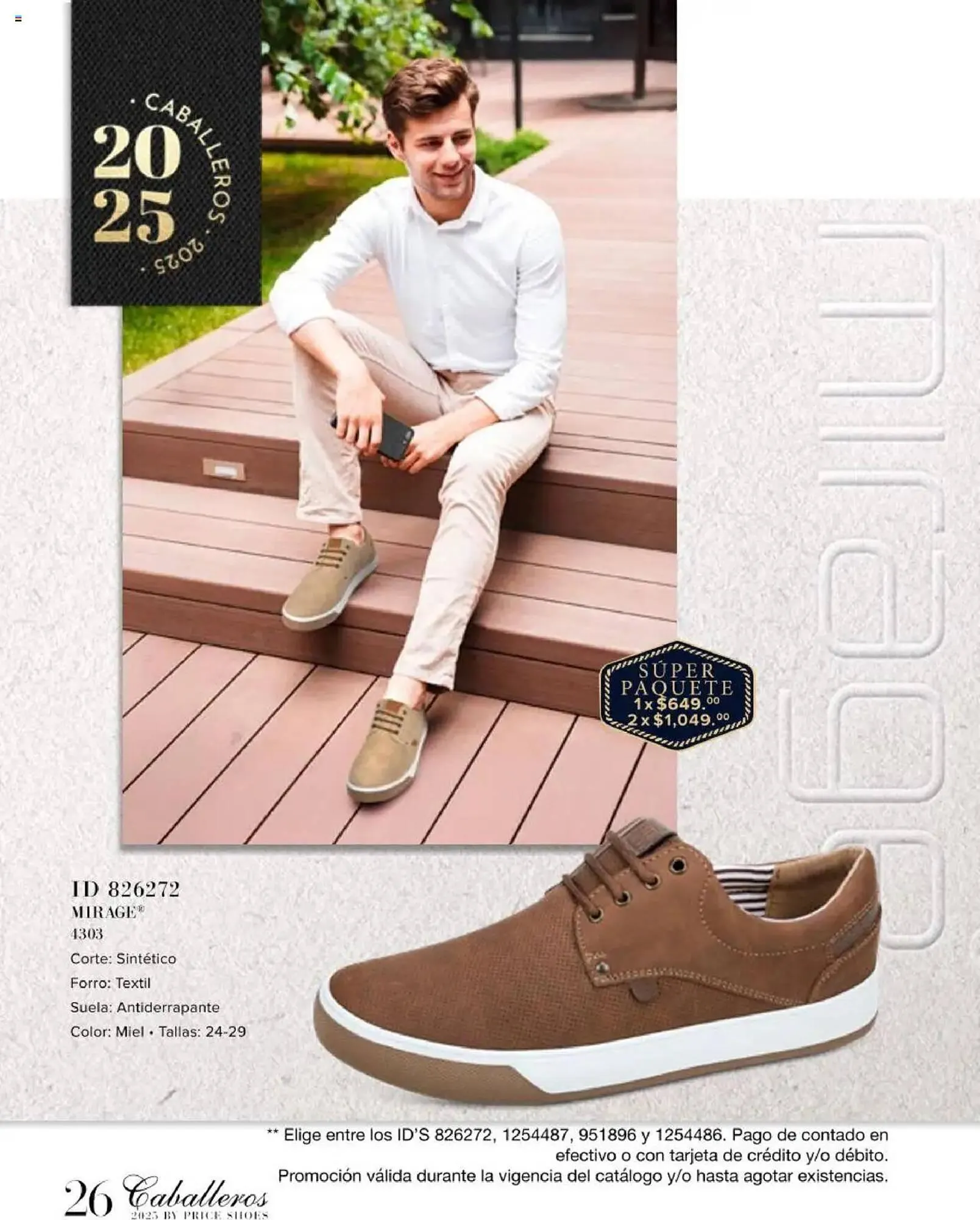 Catálogo de Catálogo Price Shoes 16 de mayo al 31 de diciembre 2025 - Pagina 26