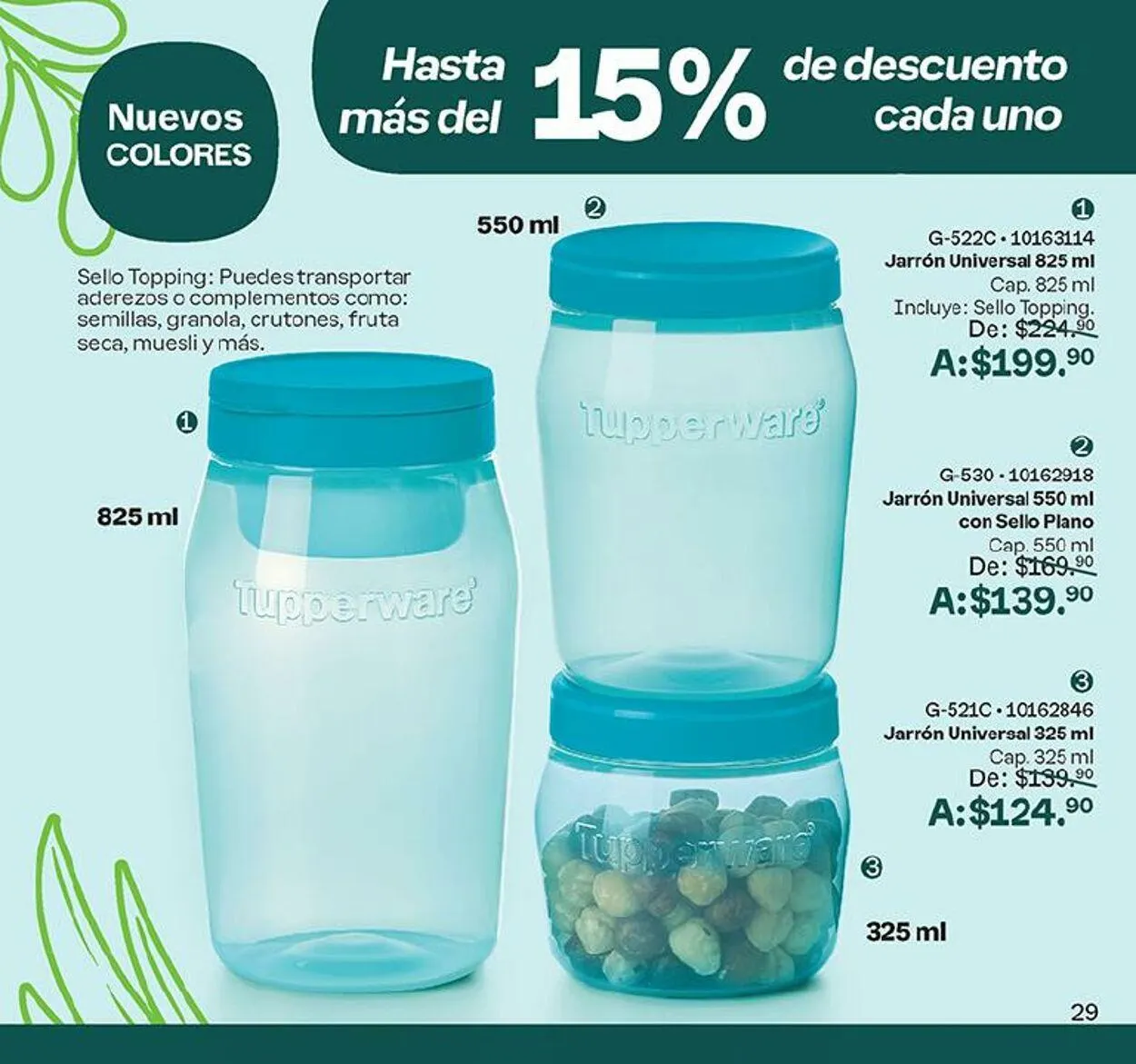 Catálogo de Tupperware 4 de septiembre al 16 de septiembre 2024 - Pagina 29
