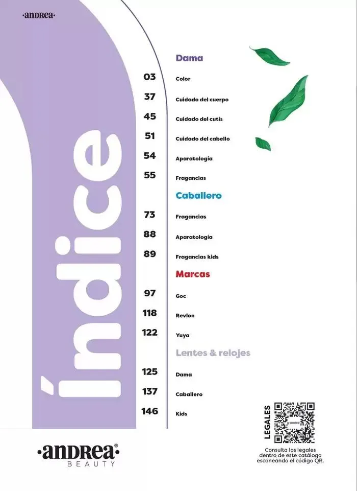 Catálogo de ANDREA | BELLEZA INTEGRAL DAMA 26 de enero al 22 de marzo 2025 - Pagina 2