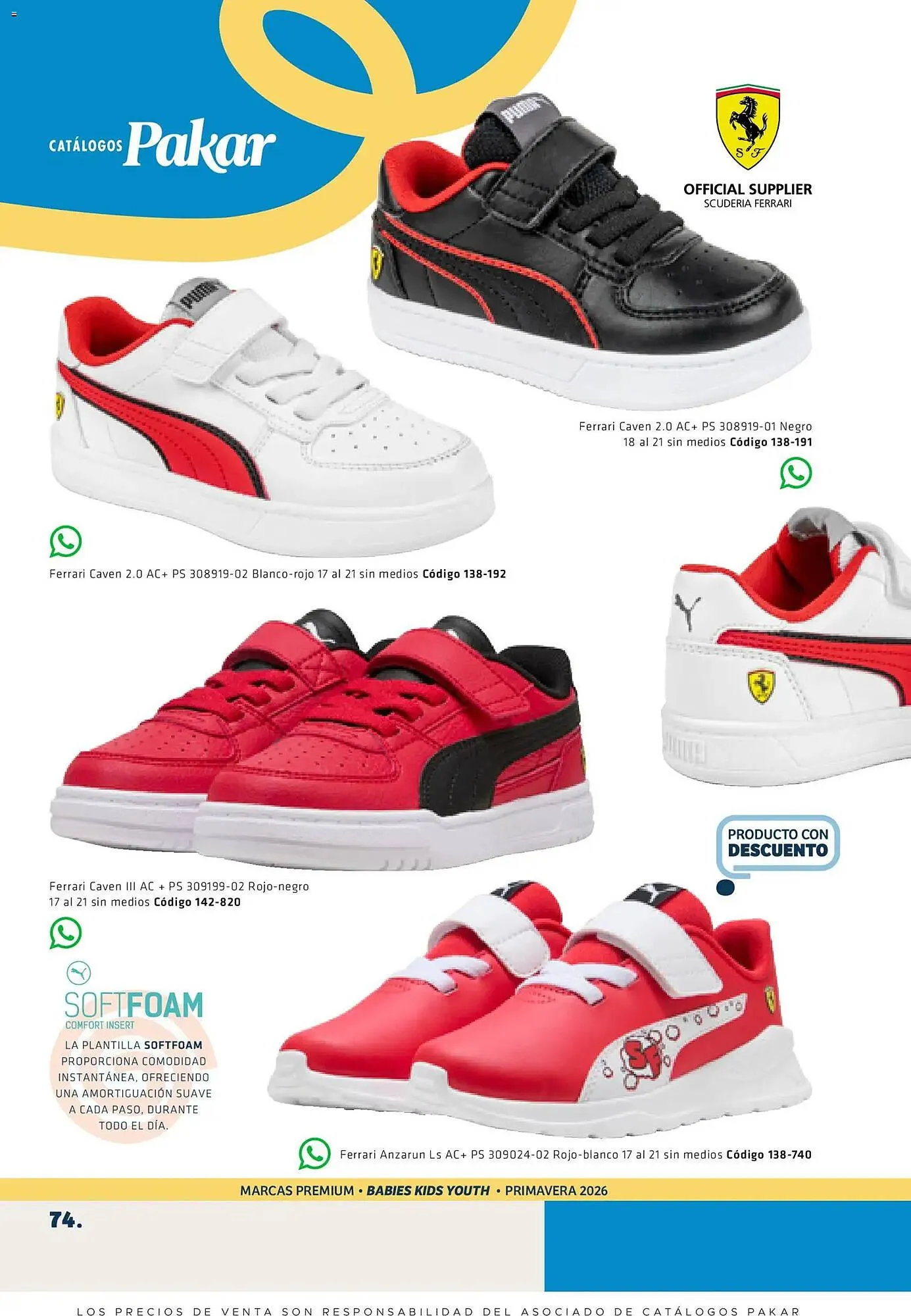 Catálogo de Catálogo SC Pakar 27 de febrero al 1 de enero 2027 - Pagina 74