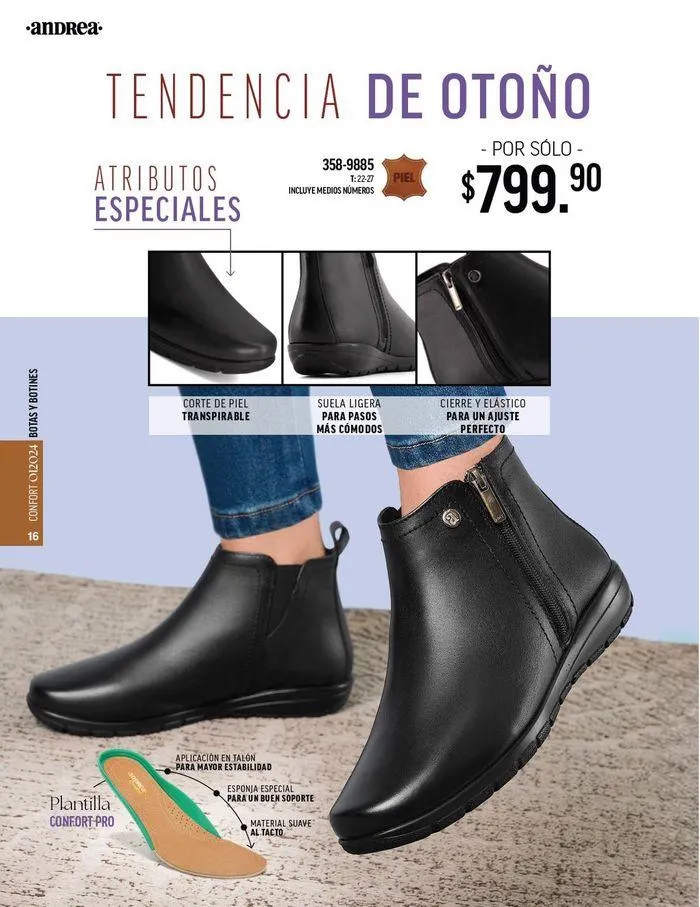 Catálogo de ANDREA - CALZADO CONFORT 26 de agosto al 25 de enero 2025 - Pagina 9