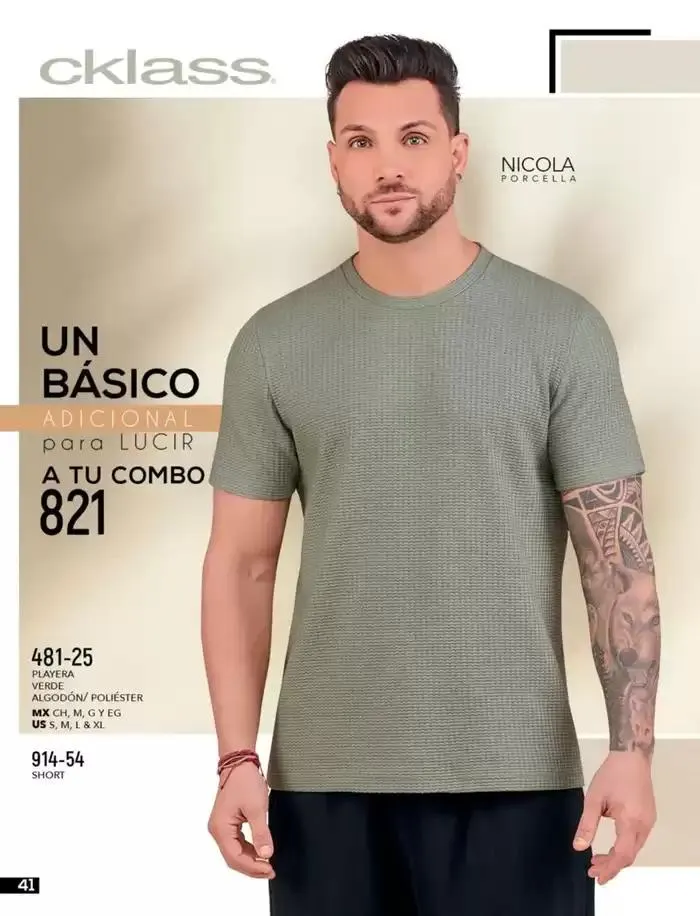 Catálogo de Catálogo Cklass Ropa Caballero Primavera Verano 2025 8 de enero al 30 de junio 2025 - Pagina 42